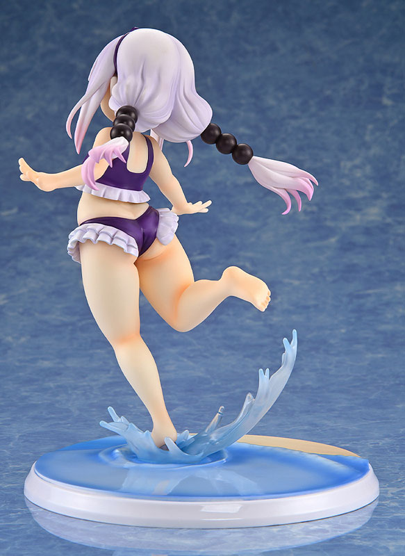 Miss Kobayashi's Dragon Maid Kanna Kamui: Excited to Wear a Swimsuit at Home Ver. (Purple) 1/6