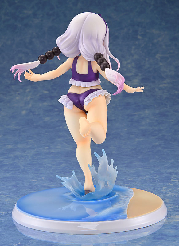 Miss Kobayashi's Dragon Maid Kanna Kamui: Excited to Wear a Swimsuit at Home Ver. (Purple) 1/6