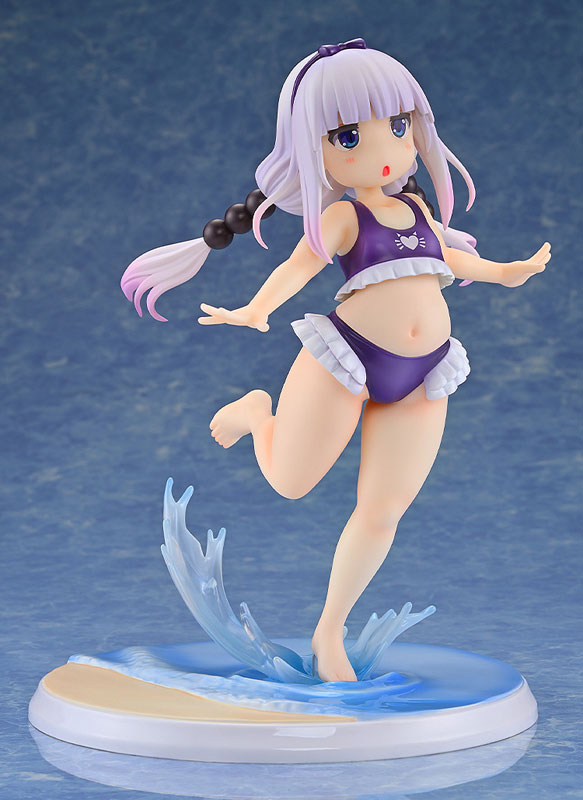 Miss Kobayashi's Dragon Maid Kanna Kamui: Excited to Wear a Swimsuit at Home Ver. (Purple) 1/6