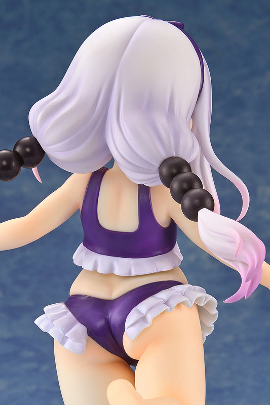 Miss Kobayashi's Dragon Maid Kanna Kamui: Excited to Wear a Swimsuit at Home Ver. (Purple) 1/6