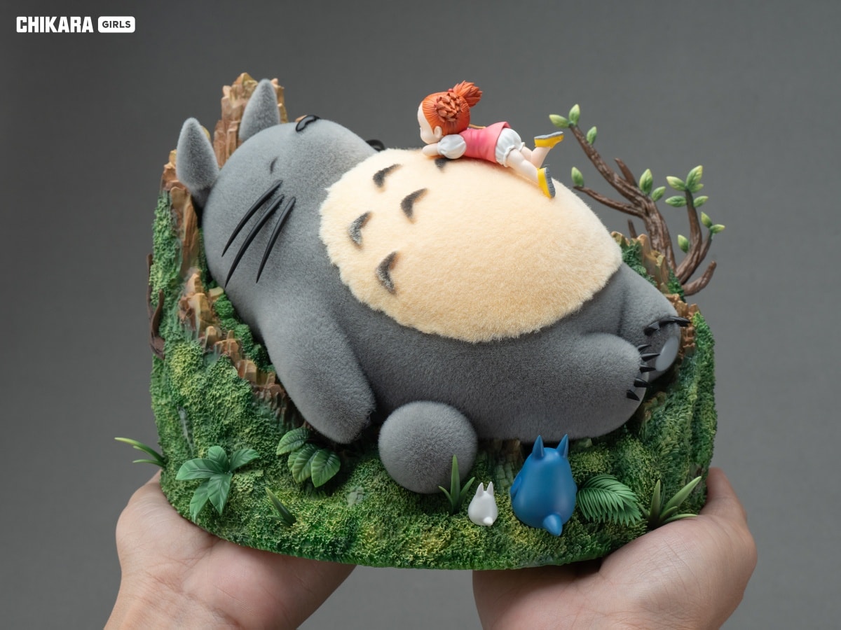Sleeping Totoro and Mei