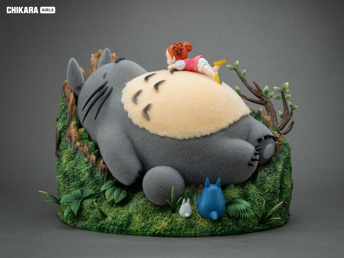Sleeping Totoro and Mei