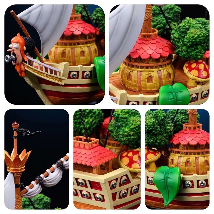 Leo Pirate Ship Liar Lando Full Crew Ship - One Piece