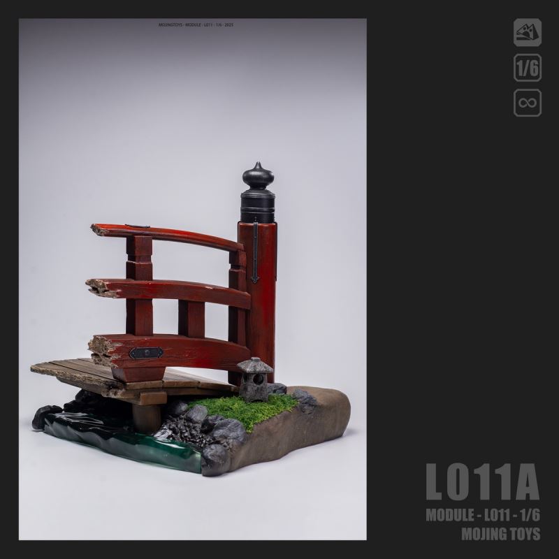 Cuiying Broken Bridge Scene 1/6