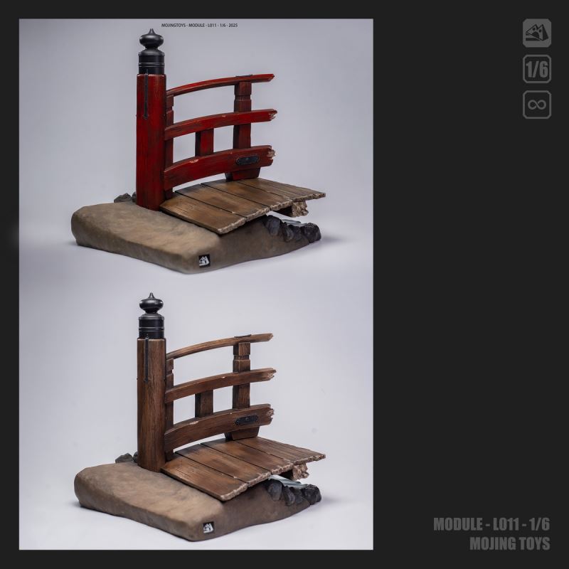 Cuiying Broken Bridge Scene 1/6