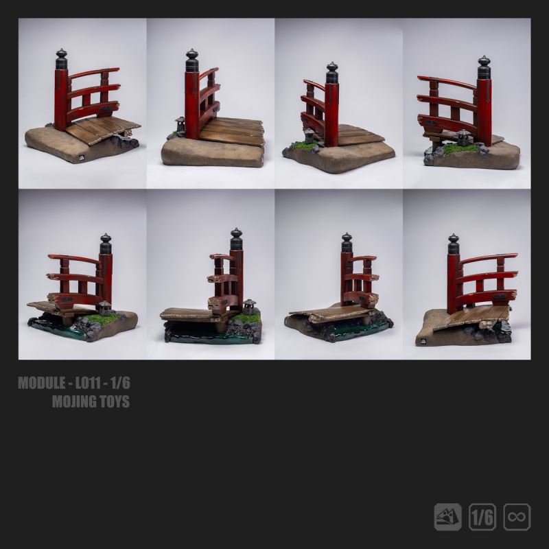 Cuiying Broken Bridge Scene 1/6