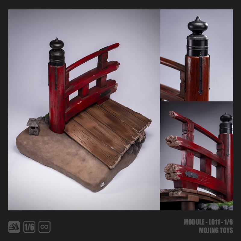 Cuiying Broken Bridge Scene 1/6