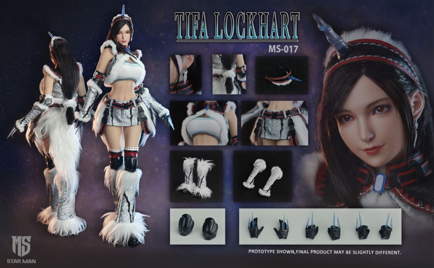 Tifa Lockhart Fighting Goddess Kirin Set