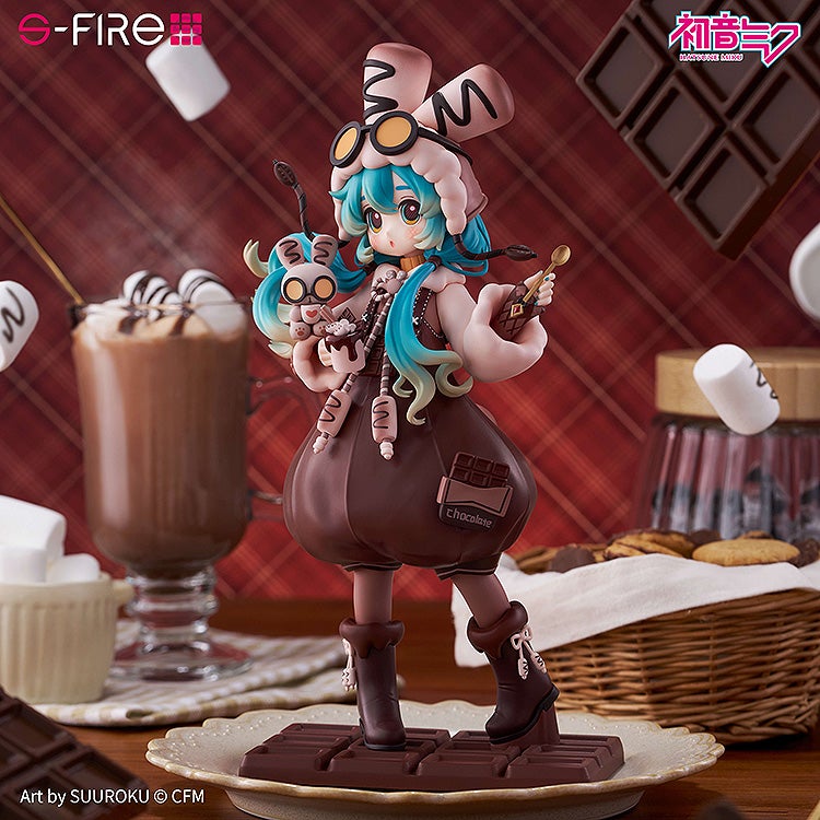 Hatsune Miku Marshmallow Hot Cocoa Figure
