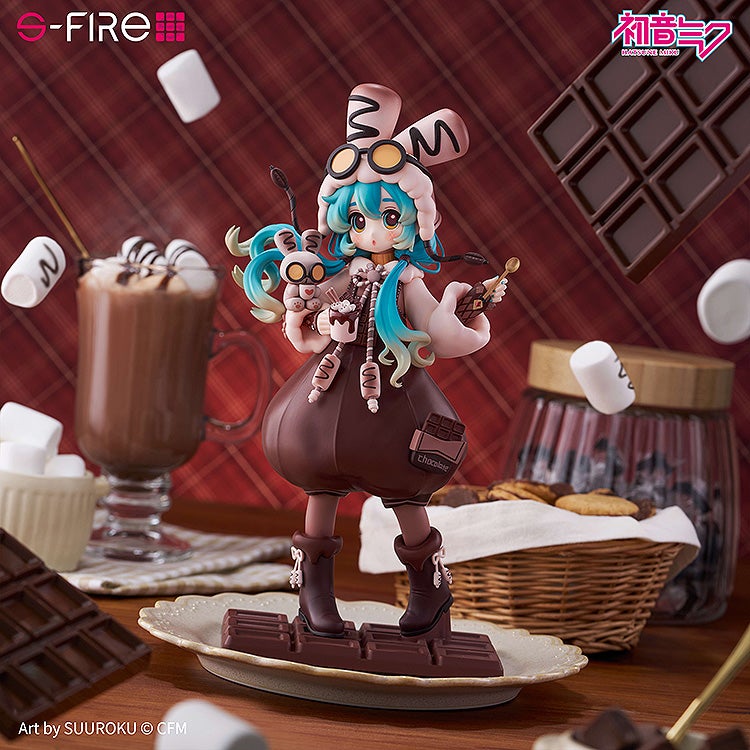Hatsune Miku Marshmallow Hot Cocoa Figure