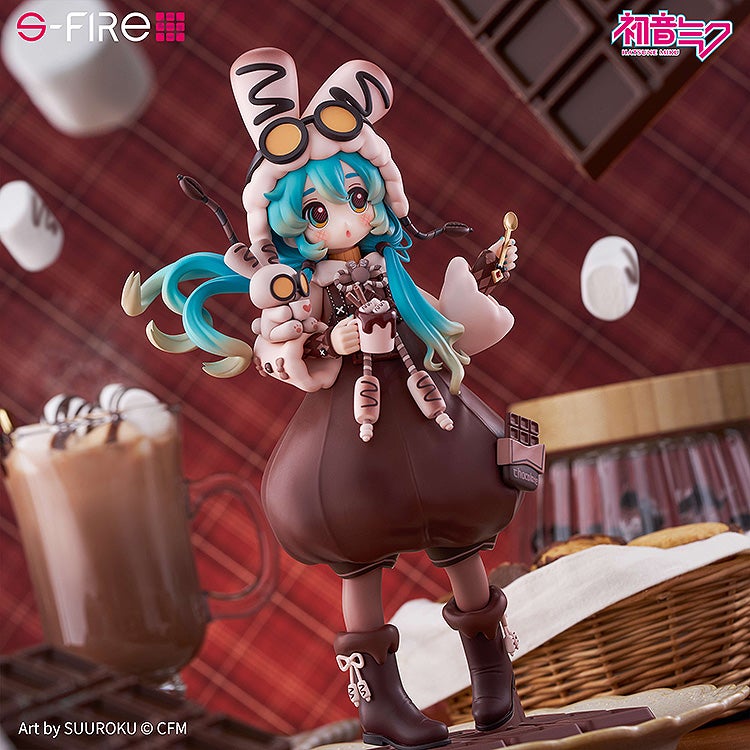 Hatsune Miku Marshmallow Hot Cocoa Figure