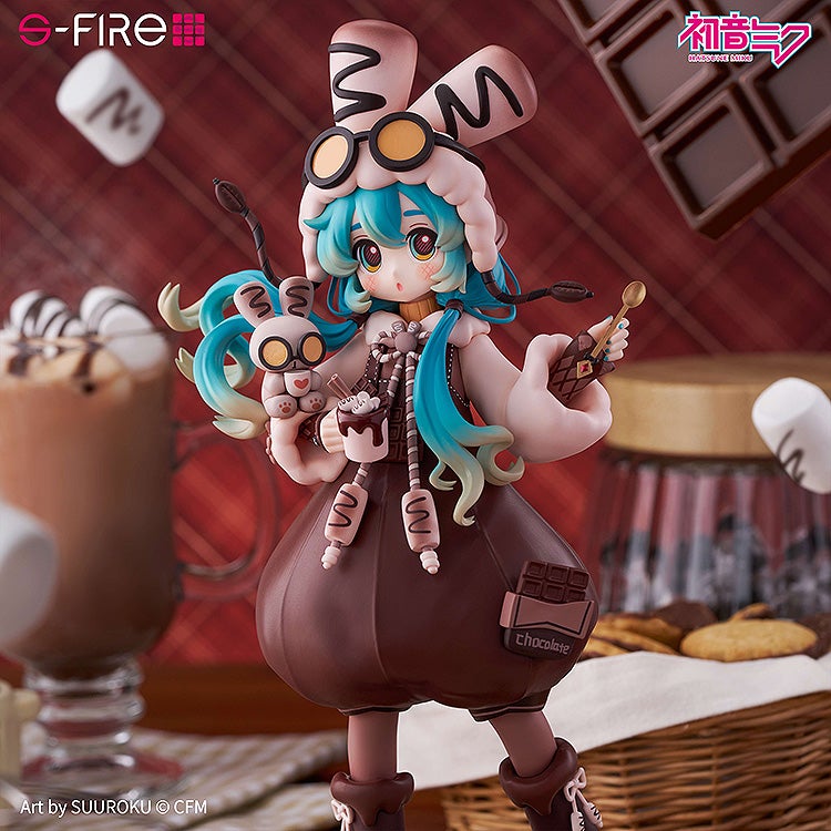 Hatsune Miku Marshmallow Hot Cocoa Figure