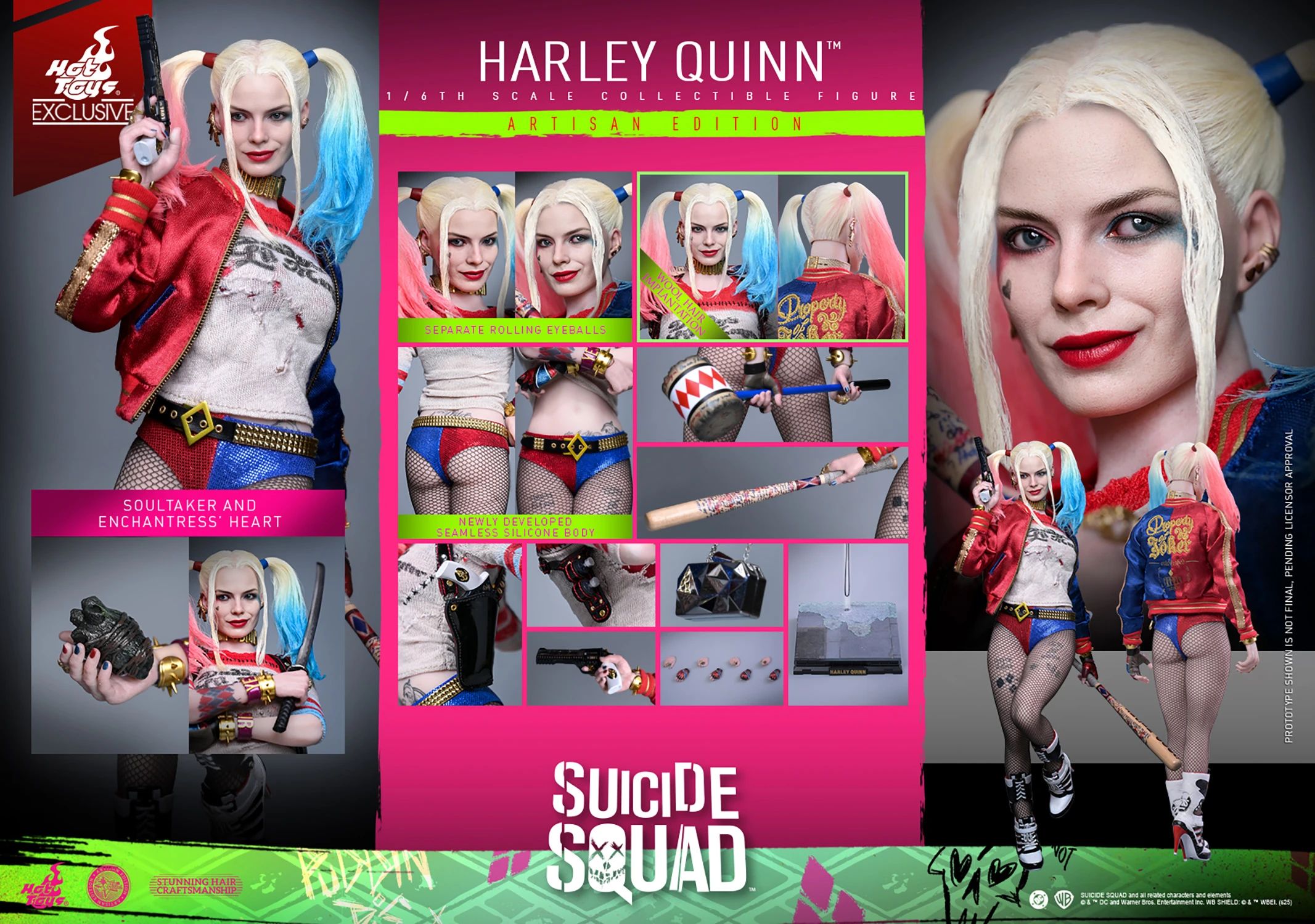 Suicide Squad Harley Quinn Collectible Figure (Artisan Edition) 1/6