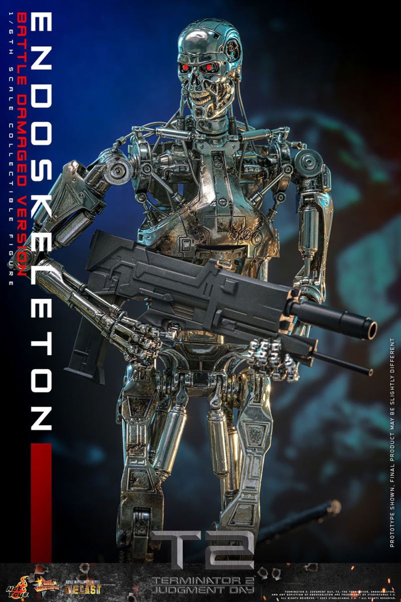 Terminator 2: Judgment Day Endoskeleton (Battle Damaged Version) 1/6