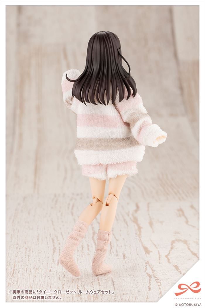 Tiny Closet Loungewear Set [Pink/White/Black]