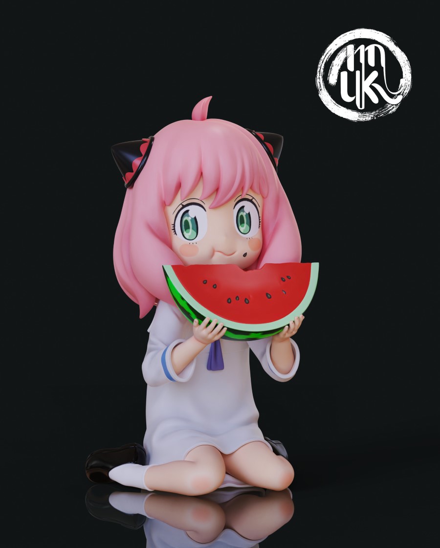 Anya eating watermelon - Spy x Family