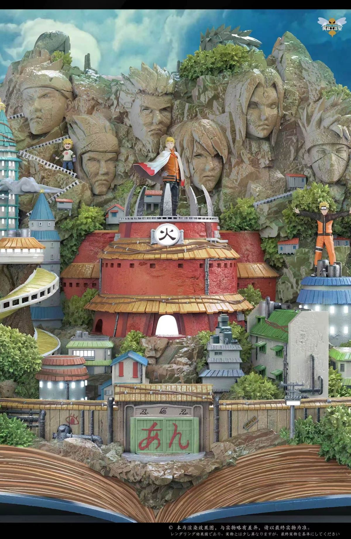 Konohagakure Village & Valley of the End - Naruto