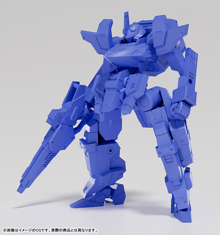 MODEROID Titanomachia SIDE:CC Legatoedge (Blue Ver.) 1/48