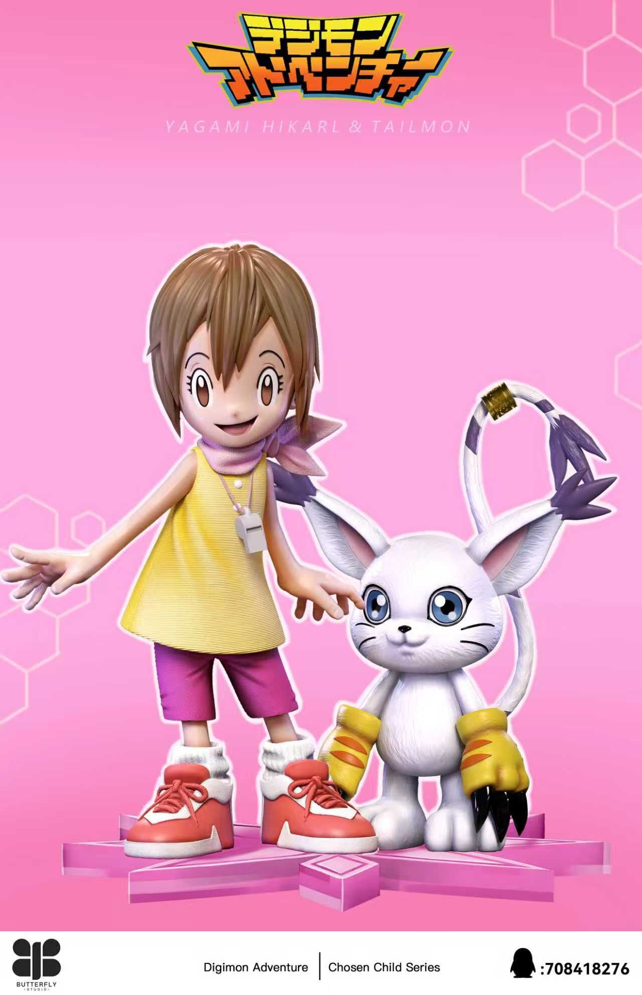 Yagami Hikari & Tailmon - Digimon 1/6
