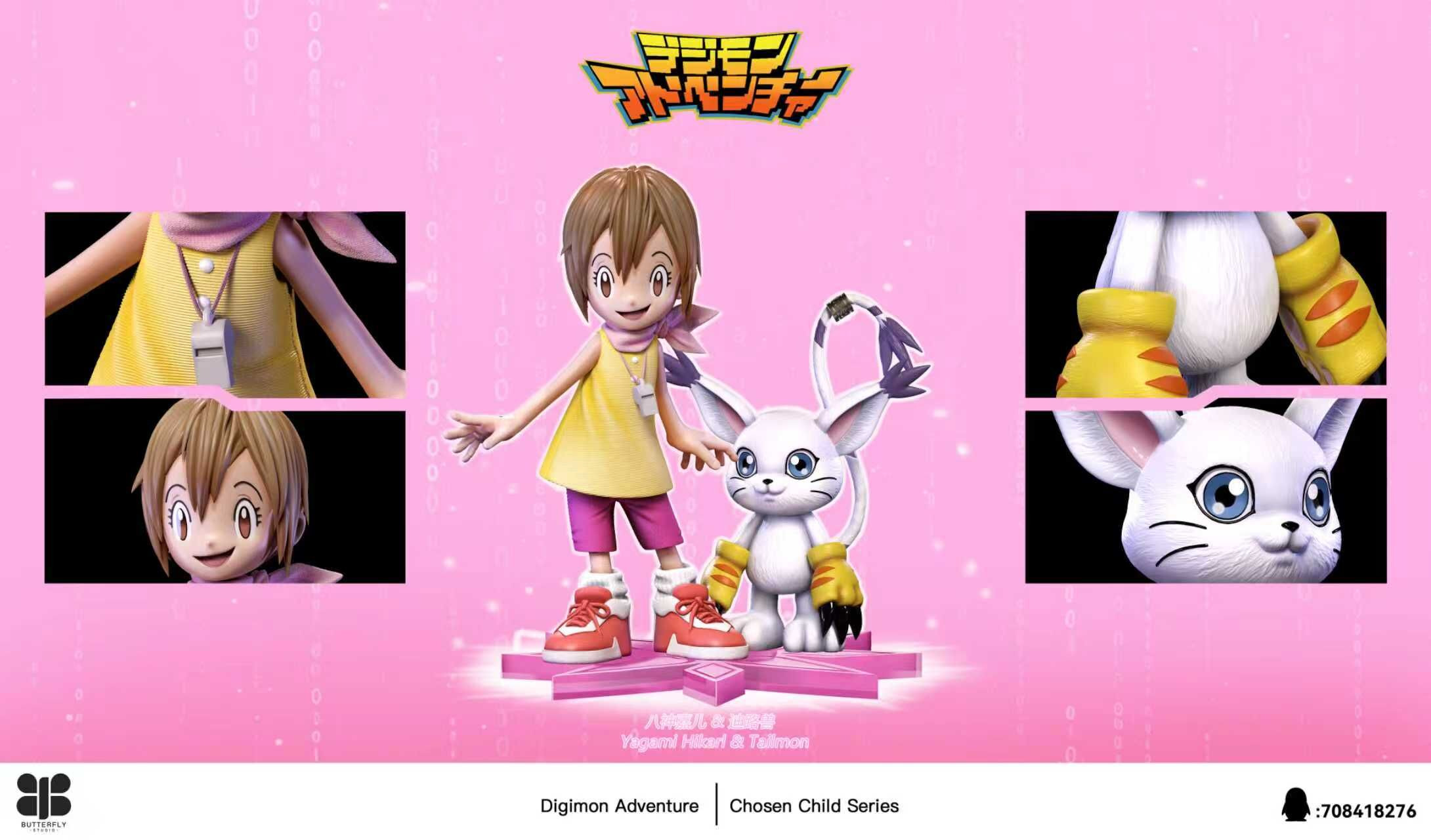 Yagami Hikari & Tailmon - Digimon 1/6