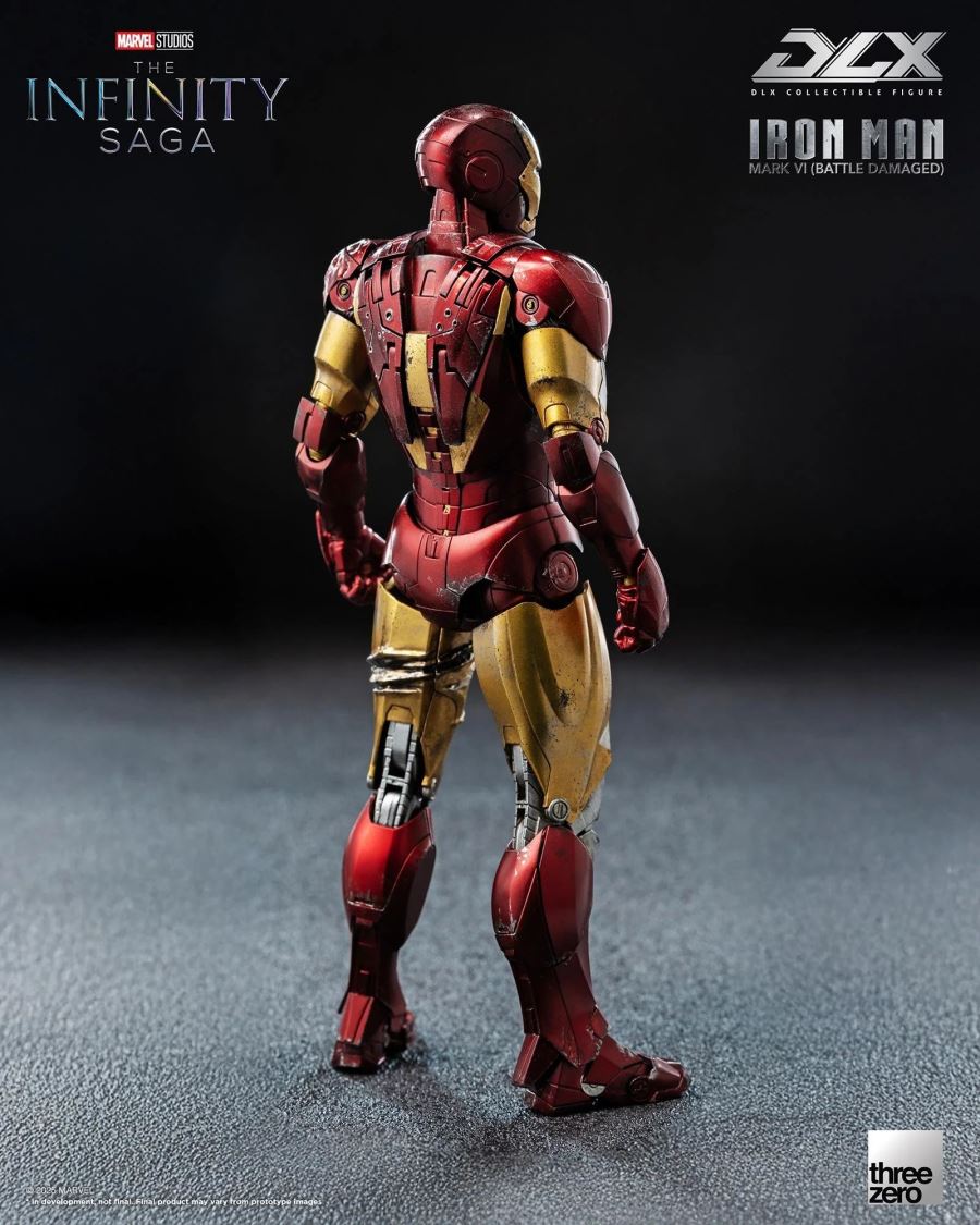Marvel Studios: Infinity Saga DLX Iron Man Mark VI (Battle Damaged)