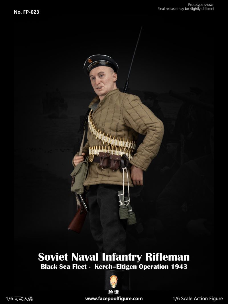 WWII Soviet Navy Rifleman – Black Sea Fleet 1/6