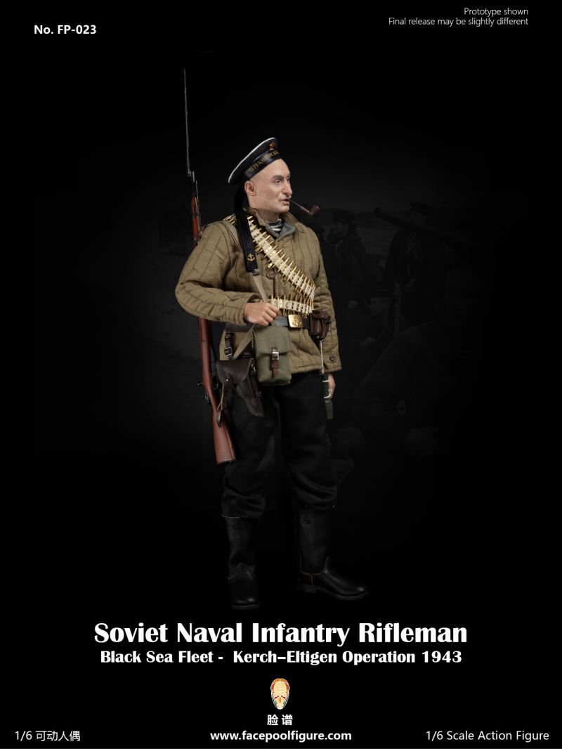 WWII Soviet Navy Rifleman – Black Sea Fleet 1/6