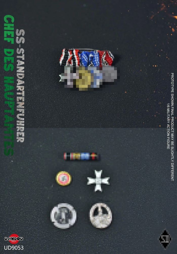 WWII German Imperial Security Bureau - Flag Captain 1/6