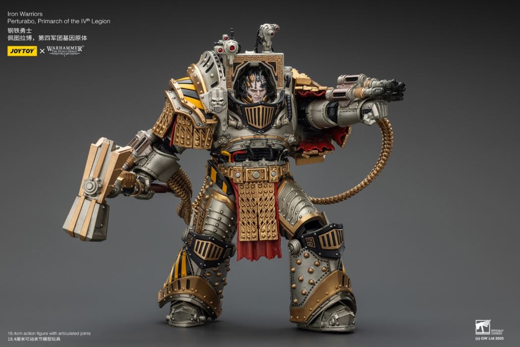Iron Warrior Perturabo, Primarch of the 4th Legion 1/18