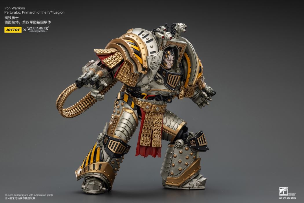 Iron Warrior Perturabo, Primarch of the 4th Legion 1/18