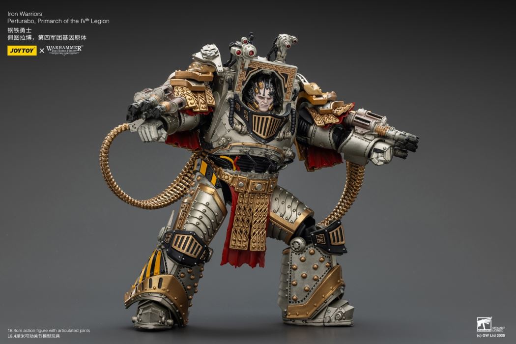 Iron Warrior Perturabo, Primarch of the 4th Legion 1/18