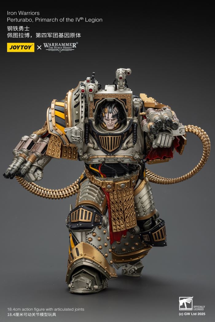 Iron Warrior Perturabo, Primarch of the 4th Legion 1/18
