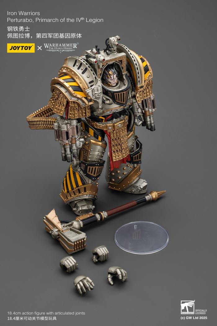 Iron Warrior Perturabo, Primarch of the 4th Legion 1/18