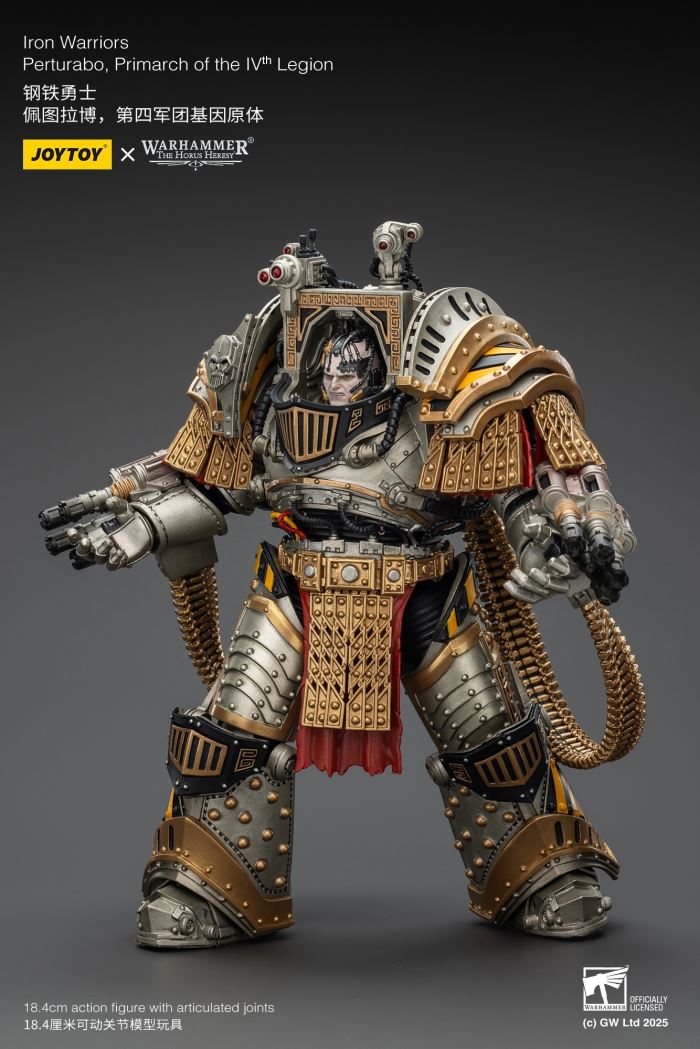 Iron Warrior Perturabo, Primarch of the 4th Legion 1/18