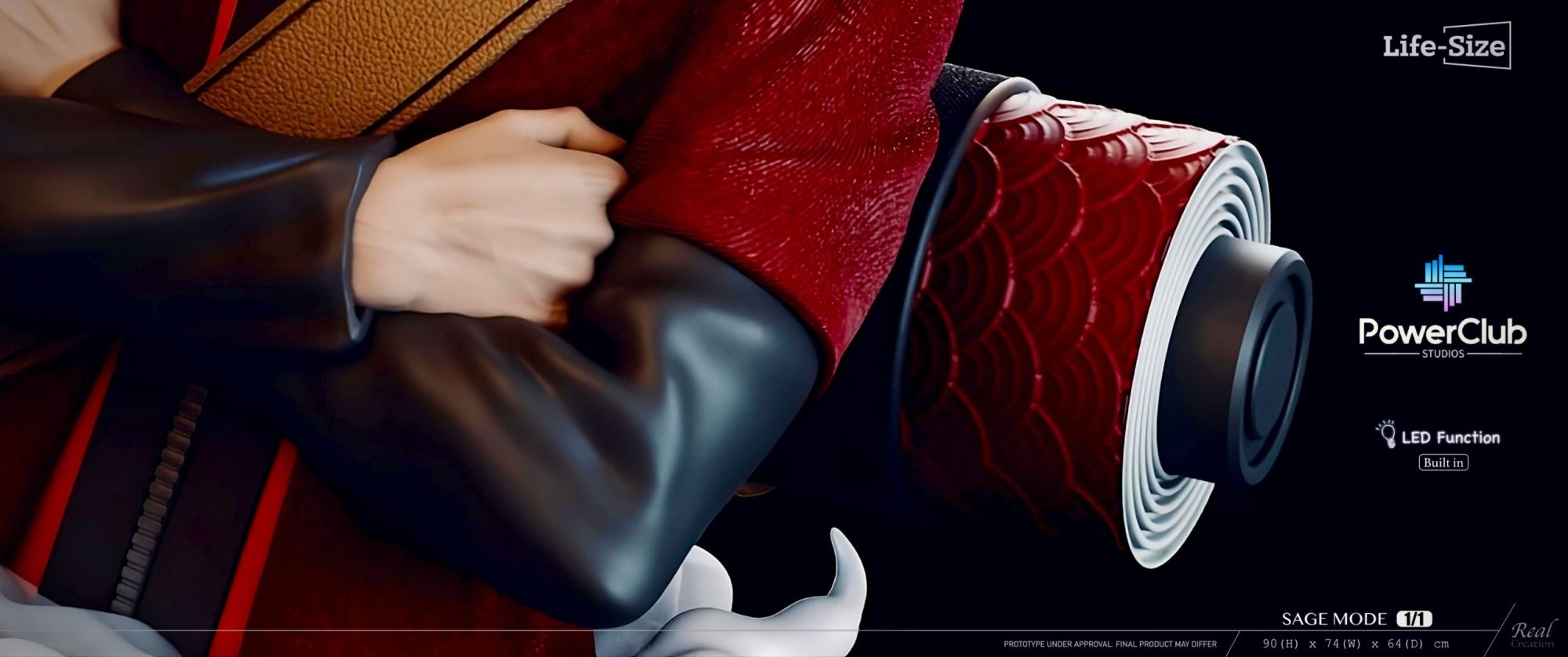 Naruto First Appearance in Sage Mode 1/1 Bust