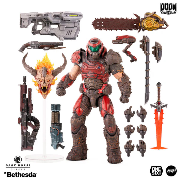 Doom Slayer (Mondo Crimson Variant)