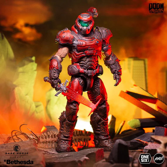 Doom Slayer (Mondo Crimson Variant)