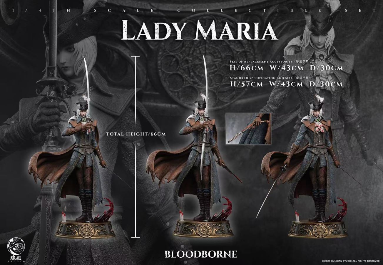 Lady Maria of the Astral Clocktower - Bloodborne