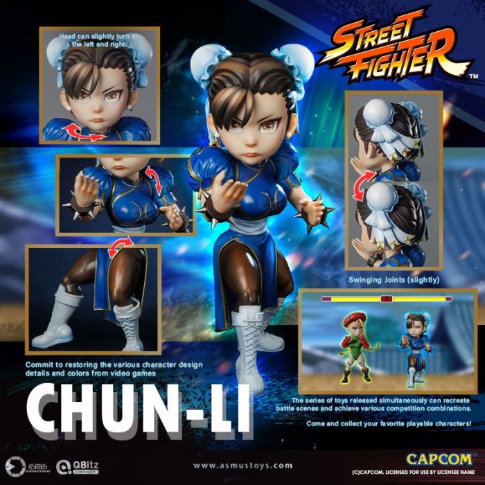 Street Fighter QBITZ XL Series - Chun-Li / Jami / Vega / Zangief