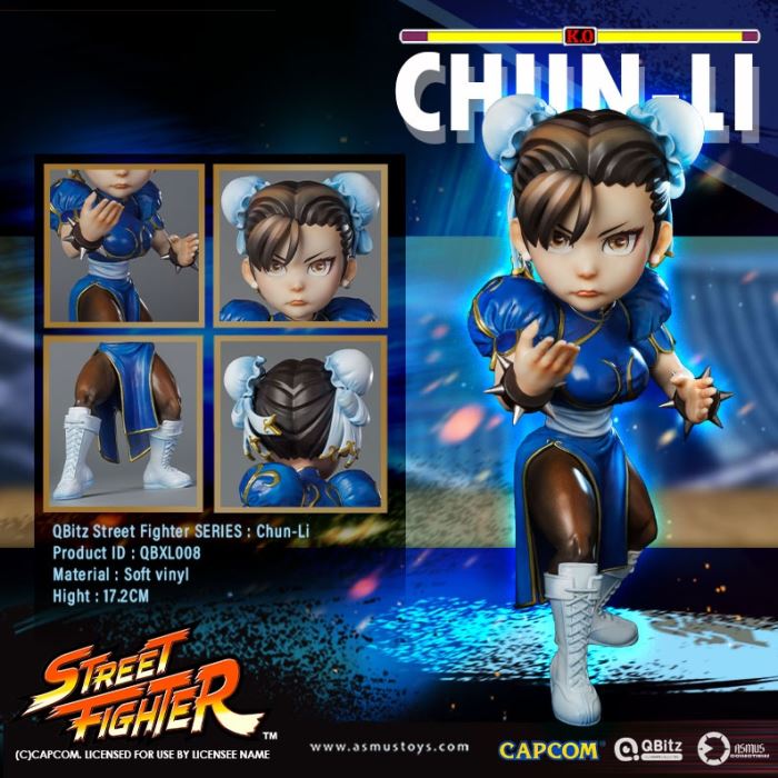 Street Fighter QBITZ XL Series - Chun-Li / Jami / Vega / Zangief