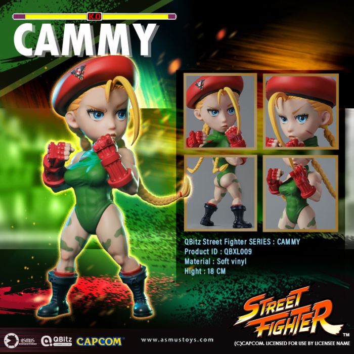 Street Fighter QBITZ XL Series - Chun-Li / Jami / Vega / Zangief