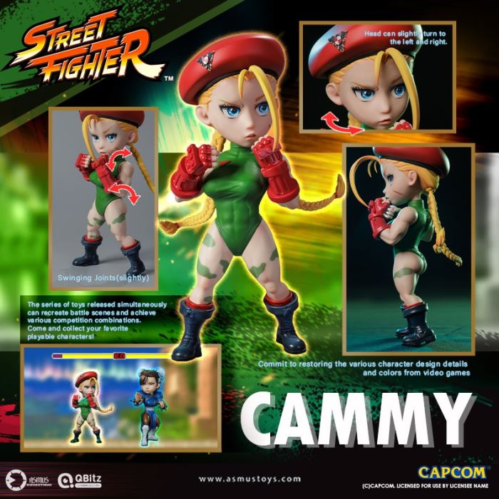 Street Fighter QBITZ XL Series - Chun-Li / Jami / Vega / Zangief