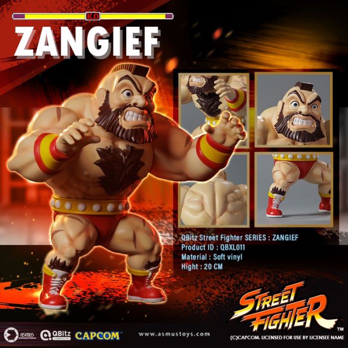Street Fighter QBITZ XL Series - Chun-Li / Jami / Vega / Zangief