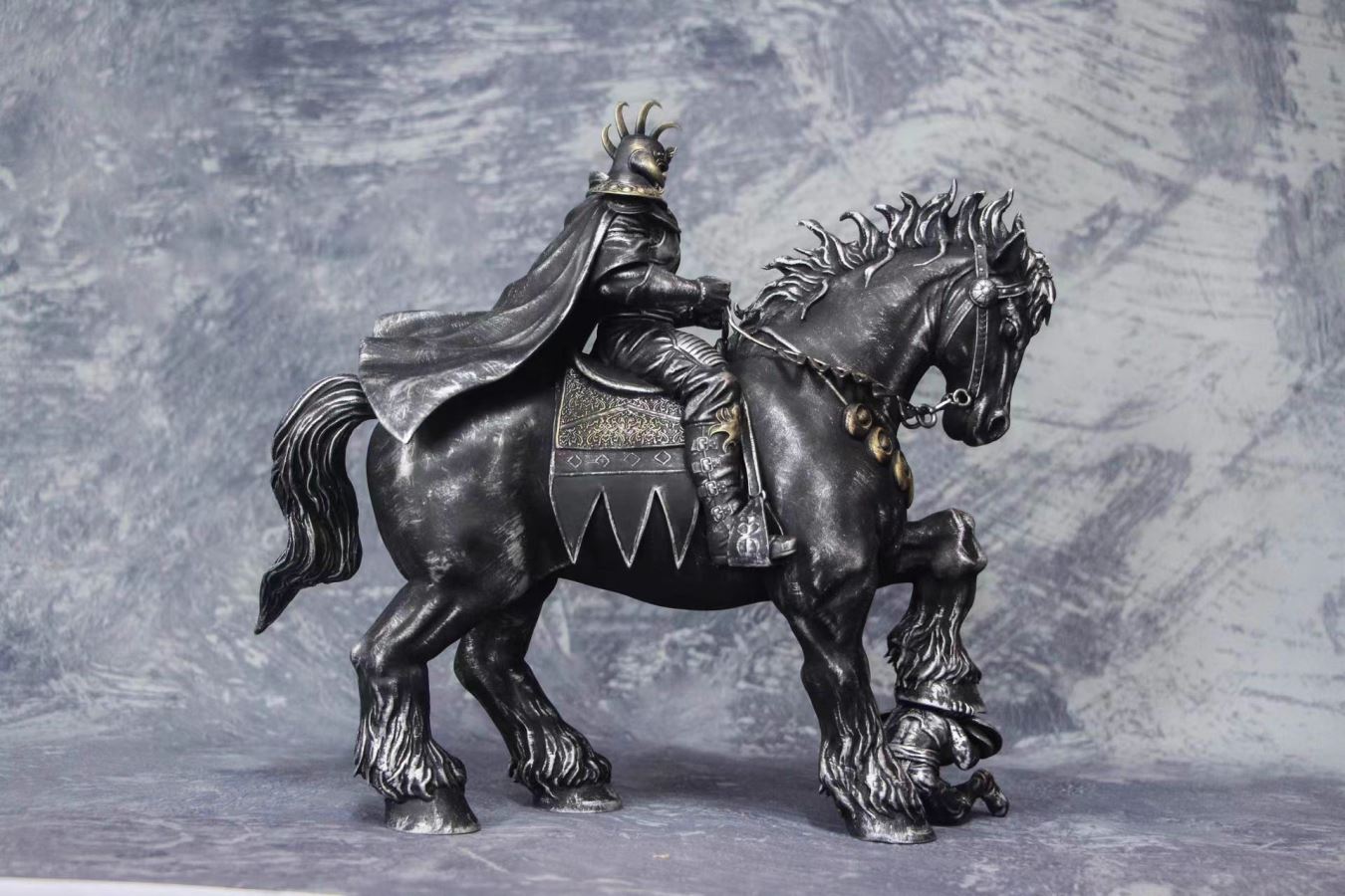 Black King and Raoh - Hokuto no Ken: Fist of the North Star