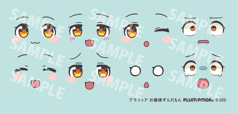 Plafia Tohoku Zunko Zundamon Project Ojosama Zundamon 1/12