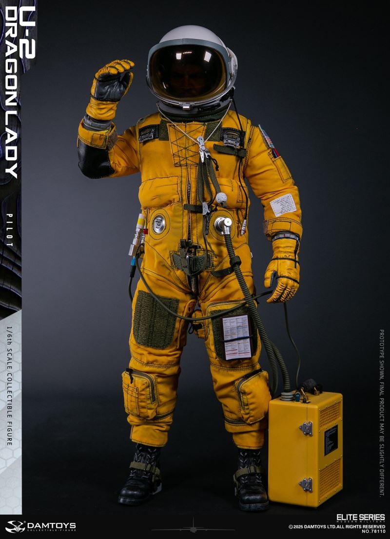 U-2 Dragon Lady Reconnaissance Aircraft Pilot NO.78110 1/6