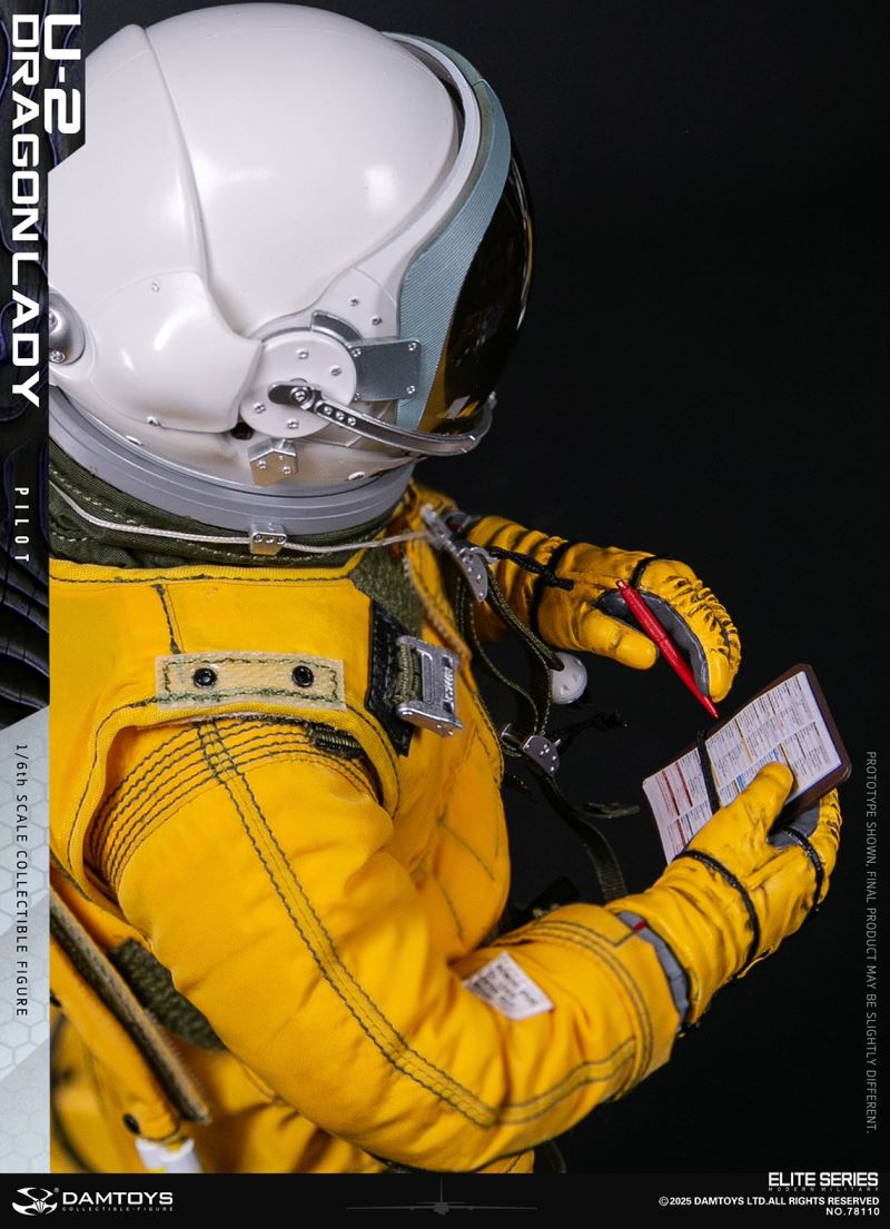 U-2 Dragon Lady Reconnaissance Aircraft Pilot NO.78110 1/6