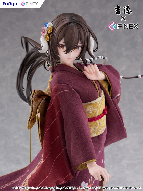Yoshitoku x F:NEX Mikasa blue flower komachi ver -Japanese Doll- 1/4