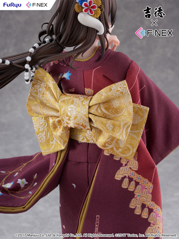 Yoshitoku x F:NEX Mikasa blue flower komachi ver -Japanese Doll- 1/4