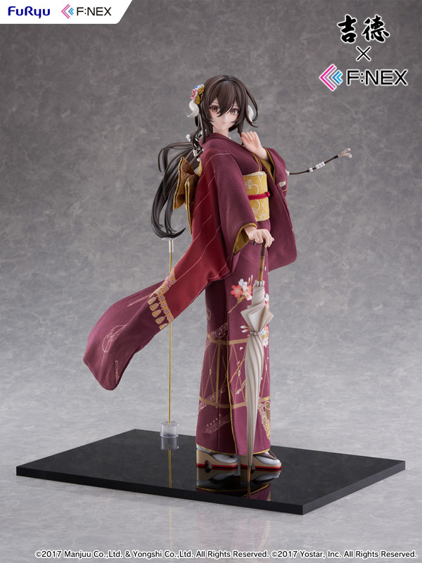 Yoshitoku x F:NEX Mikasa blue flower komachi ver -Japanese Doll- 1/4